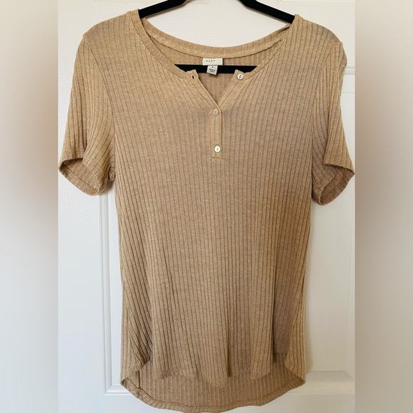 A New Day Beige Top 🤎 - Picture 1 of 1